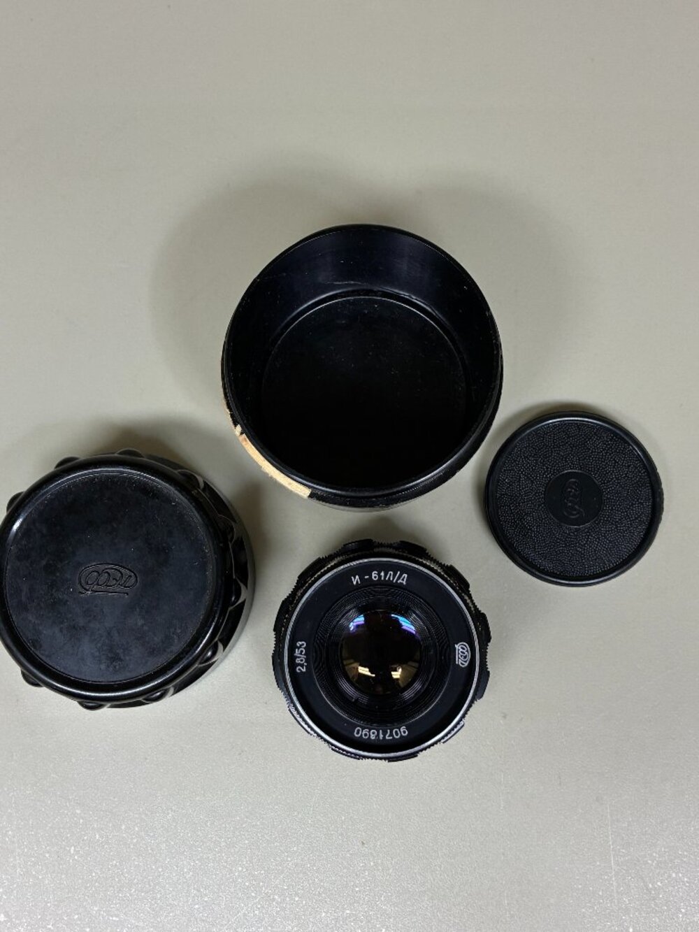 Vintage USSR Industar-61 L/D 53mm f/2.8 M39 LTM Lens for FED Zorki Leica Tessar